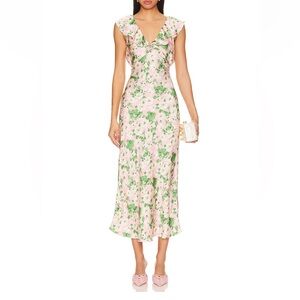 Jacinta Dress in Peony